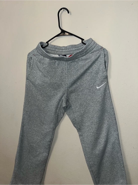 Nike Pants - Nike Gray Joggers with White Swoosh